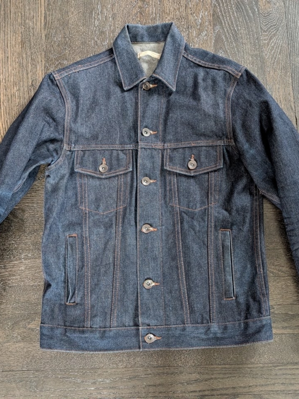Men's Indigo selvedge Denim Jacket